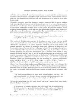 Journal of Statistical Software – Book Reviews
3
set? How is it loaded into R, and what commands can we use to calculate usef