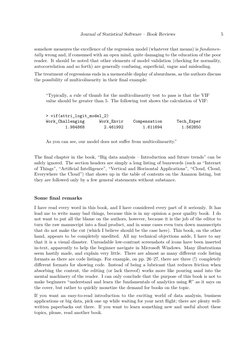 Journal of Statistical Software – Book Reviews
5
somehow measures the excellence of the regression model (whatever that means