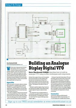 Build a Digital VFO with ESP32 & Si5351 | PDF | Arduino | Electrical ...