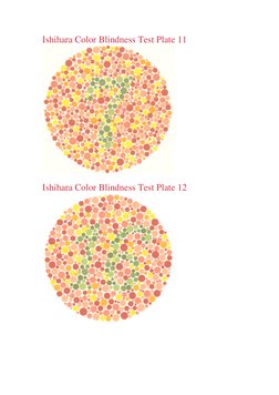 Ishihara Color Test Instructions | PDF | Visual Impairment | Color