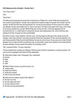 FCE Practice Test 4: Reading & Use of English | PDF | Parachute ...