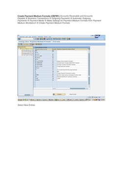 (https://blogs.sap.com/wp-content/uploads/2015/06/1_733839.png)Create Payment Medium Formats (OBPM1) Accounts Receivable and