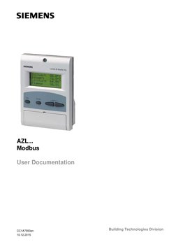AZL52 Modbus User Documentation | PDF | Bit | Fahrenheit