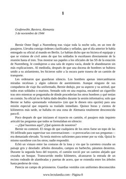 1
Grafenwöhr, Baviera, Alemania
3 de noviembre de 1944
Bernie Oster llegó a Nuremberg tras viajar toda la noche solo, en un t