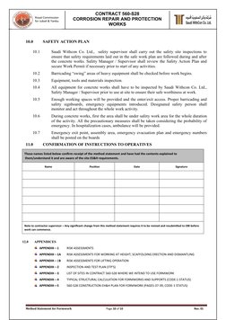 Method Statement for Formwork Works | PDF | Concrete | Personal ...