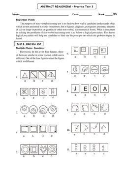 Important Points 
The purpose