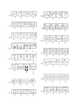 12. 
a 
b 
c 
d 
20. 
a