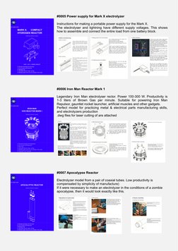 Alex Lab Iron Man Reactor Blueprints | PDF | Combustion | Gases