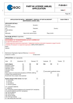 EASA Part 66 License Application Guide | PDF | Engines | Aerospace