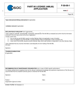 EASA Part 66 License Application Guide | PDF | Engines | Aerospace