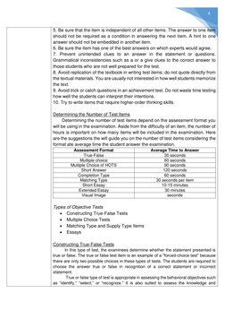 Development of Assessment Tools Guide | PDF | Multiple Choice ...