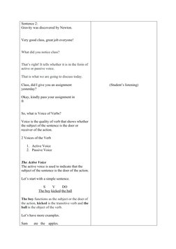 Sentence 2:
Gravity was discovered by Newton.
Very good class, great job everyone!
What did you notice class?
That’s right! I