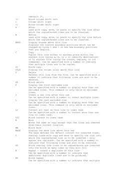 Mainframe Commands Cheat Sheet | PDF | Computing | Software