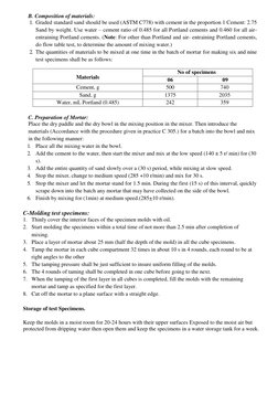 Compressive Strength of Cement Mortars | PDF | Cement | Mortar (Masonry)