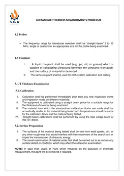 Ultrasonic Thickness Measurement Guide | PDF | Ultrasound | Calibration