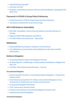 Cobalt Strike ZeroLogon-BOF (https://github.com/rsmudge/ZeroLogon-BOF)
CVE-2020-1472 POC (https://github.com/dirkjanm/CVE-202
