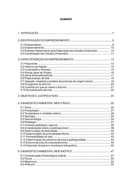 SUMÁRIO 
 
1.  INTRODUÇÃO ...............................................................................................