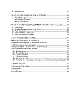 6.5 Herpetofauna.........................................................................................................