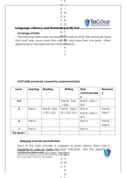 Lln Input LLN Test: Skills Assessment Guide | PDF | Literacy | Cognition