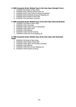 RDSO Important Drawing Numbers List | PDF | Prestressed Concrete ...