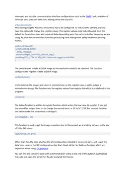 interrupts and sets the communication interface configurations such as the PWM clock, selection of 
interrupt pins, presclaer