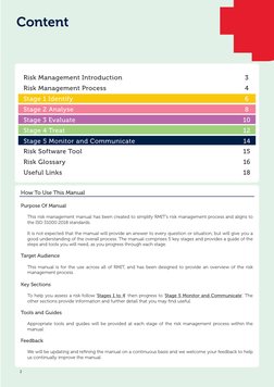 RMIT Risk Management Manual Overview | PDF | Risk | Risk Management