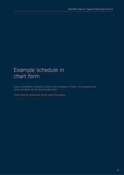 Fit Out Project Work Schedule.pdf Office Fit-Out Project Timeline Guide | PDF | Wall | Flooring