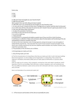 Comic strip 
A- Ace 
S- Sabo
L- Luffy
A: luffy were back we bought you your favorite food!!
S: luffy! Are you home?
Went upst