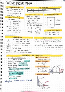 Mste Formula Outline.pdf Mste Formula Notebook | PDF