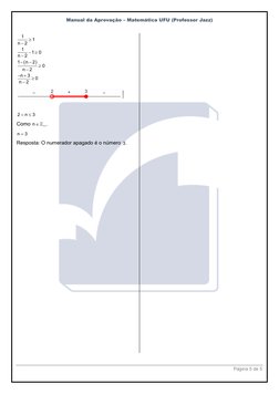 Manual da Aprovação – Matemática UFU (Professor Jazz) 
Página 5 de 5 
 


1
1
n
2
1
1
0
n
2
1
n
2
0
n
2
n
3
0
n
2





