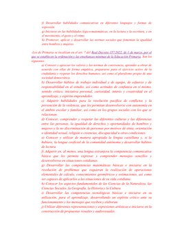 f)  Desarrollar  habilidades  comunicativas  en  diferentes  lenguajes  y  formas  de
expresión.
g) Iniciarse en las habilida