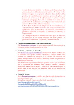 8. A fin de fomentar el hábito y el dominio de la lectura, todos los
centros educativos dedicarán un tiempo diario a la misma