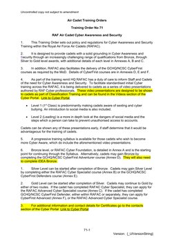 Randolph Afb Course Rules.pdf RAFAC Cyber Awareness Training Guide | PDF | Cyberwarfare | Security