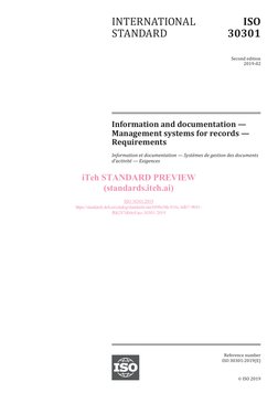 Iso 30301 2019 | PDF | International Organization For Standardization ...
