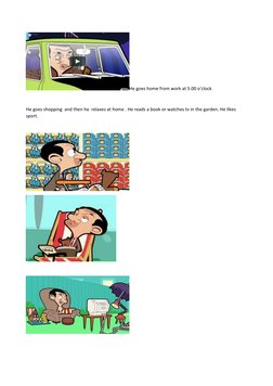 Mr. Bean's Daily Routine Overview | PDF