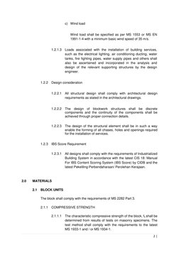 Load Bearing Blockwork Specification | PDF | Concrete | Masonry