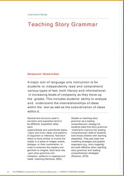 Teaching Story Grammar Elements | PDF | Reading Comprehension | Plot ...