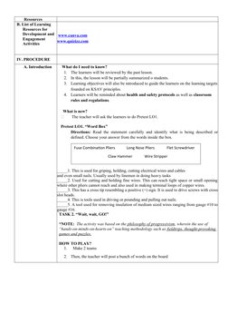 Electrical Installation Overview for Grade 9 | PDF | Electrical Wiring ...