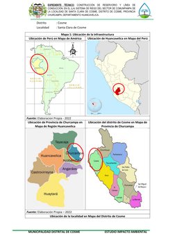 EXPEDIENTE  TÉCNICO: CONSTRUCCIÓN  DE  RESERVORIO  Y  LÍNEA  DE
CONDUCCIÓN; EN EL (LA) SISTEMA DE RIEGO DEL SECTOR DE COMUNPA