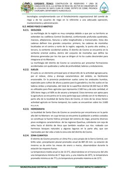 EXPEDIENTE  TÉCNICO: CONSTRUCCIÓN  DE  RESERVORIO  Y  LÍNEA  DE
CONDUCCIÓN; EN EL (LA) SISTEMA DE RIEGO DEL SECTOR DE COMUNPA