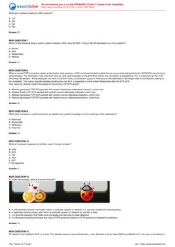 We recommend you to try the PREMIUM 312-50v11 Dumps From Exambible
https://www.exambible.com/312-50v11-exam/ (528 Q&As)
What