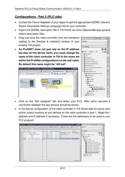 Siemens PLC to Fanuc Robot Setup Guide | PDF | Programmable Logic ...