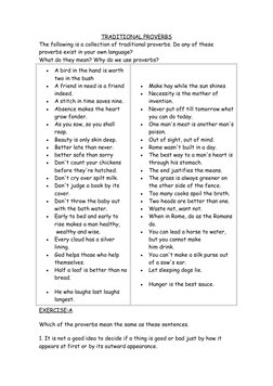 Local Proverbs Collection of Traditional Proverbs | PDF | Proverb