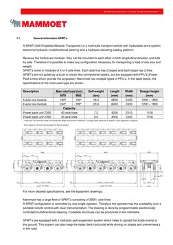 Spmt Control Box SPMT Description Incl Drawings | PDF | Trailer (Vehicle) | Crane (Machine)