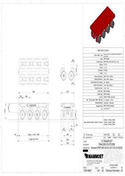 SPMT Description Incl Drawings | PDF | Trailer (Vehicle) | Crane (Machine)