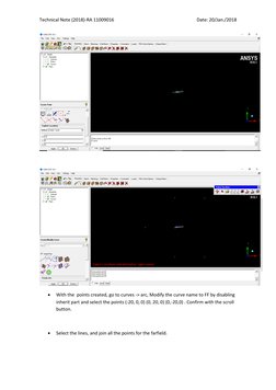 Technical Note (2018)-RA 11009016 
 
Date: 20/Jan./2018 
 
 
 
• 
With the  points created, go to curves -> arc, Modify the c