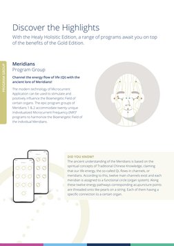 Healy Holistic Edition Overview | PDF | Meridian (Chinese Medicine