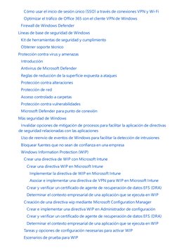Cómo usar el inicio de sesión único (SSO) a través de conexiones VPN y Wi-Fi
 Optimizar el tráfico de Office 365 con el clie