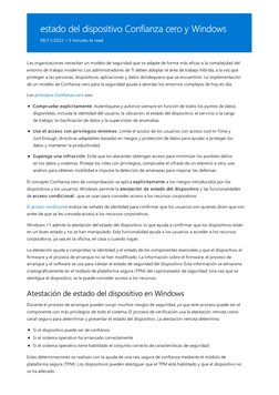 estado del dispositivo Confianza cero y Windows
 
08/11/2022 • 5 minutes to read
 Atestación de estado del dispositivo