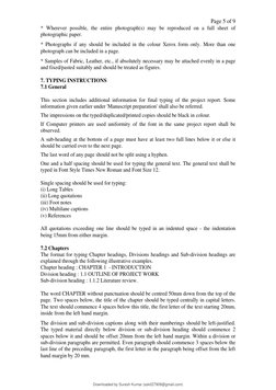 Page 5 of 9 
* Wherever possible, the entire photograph(s) may be reproduced on a full sheet of 
photographic paper.  
 
* Ph